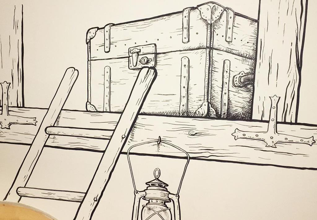 Apartamento Lavender Circus Hand Drawn *