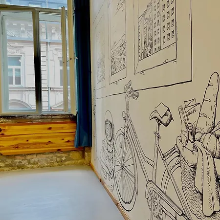 Lavender Circus Hand Drawn Apartments Budapest Exterior photo