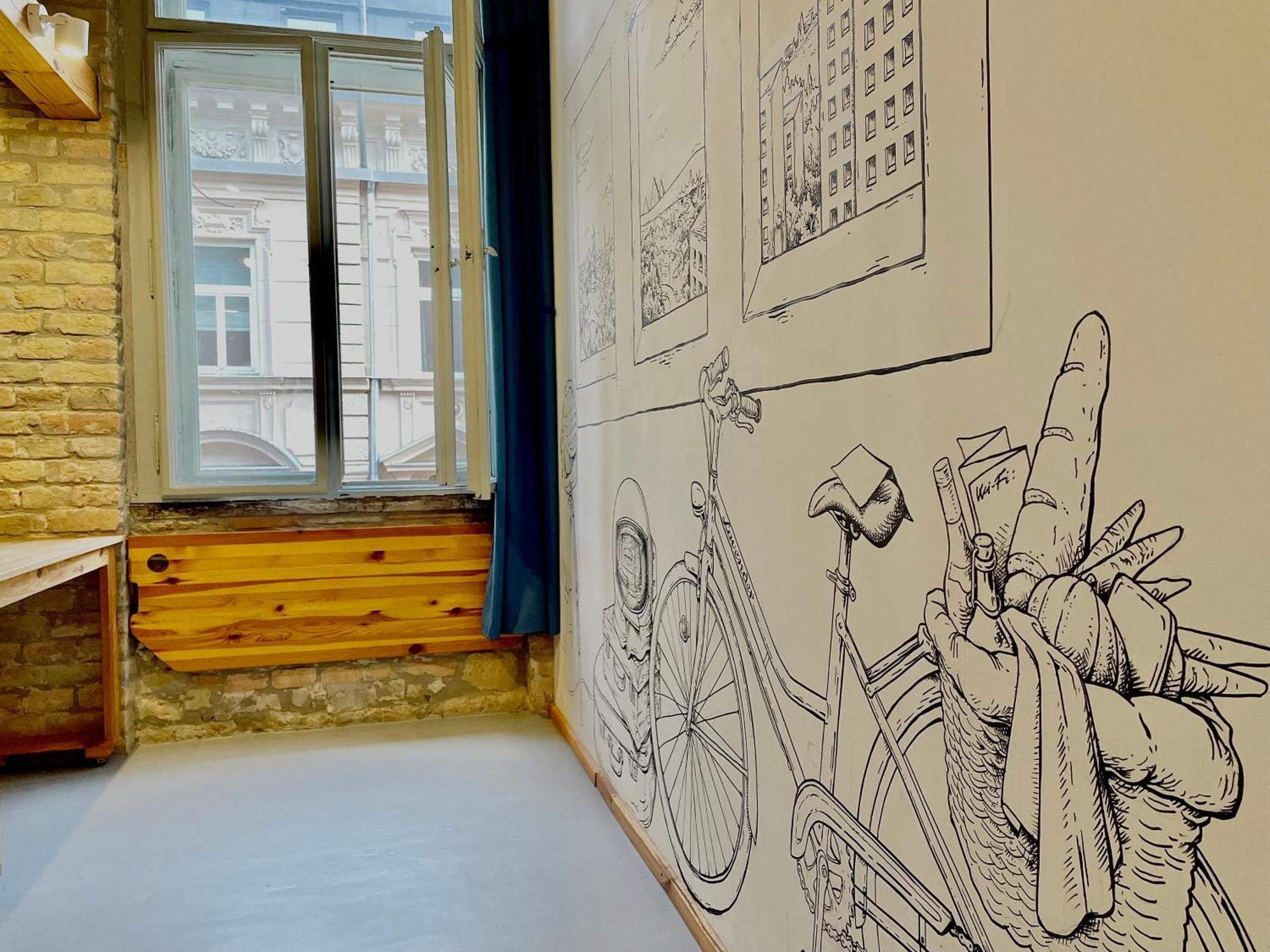 Lavender Circus Hand Drawn Apartments Budapest